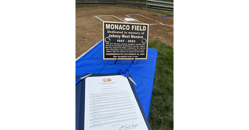 Monaco Field Dedication